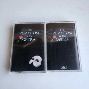 The Phantom of the Opera Original London Cast Recording Cassette Tapes Set